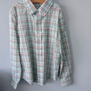 Southern Tide Button Down/Oxford. Size Small (6-7). Performance material